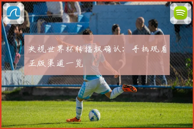 央视世界杯转播权确认：手机观看正版渠道一览